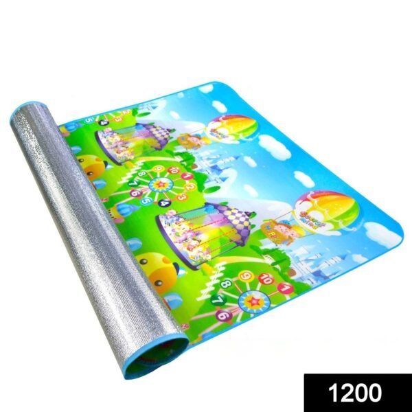 Waterproof Single-Side Baby Play & Crawl Floor Mat for Kids (180 × 115)