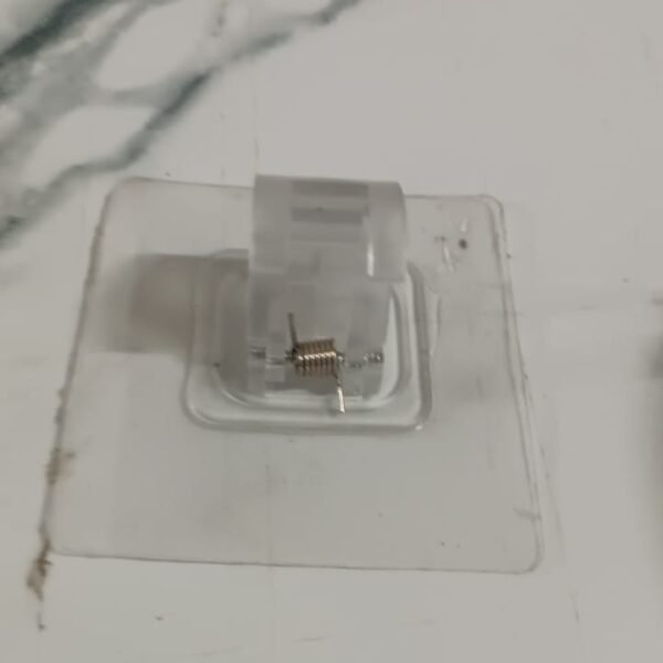 Self-Adhesive Transparent Wall Hook Holder Clip (1 Pc)