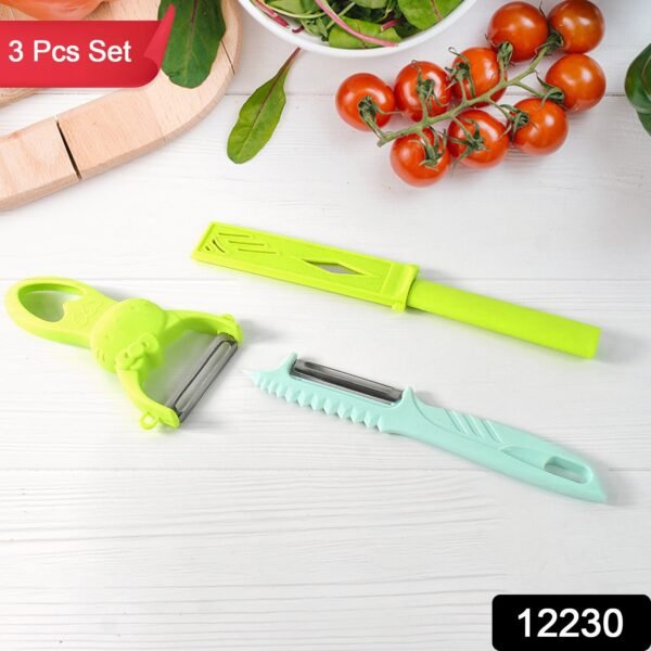 12230.jpg Kitchen Vegetable Peelers (3 Pc Set)