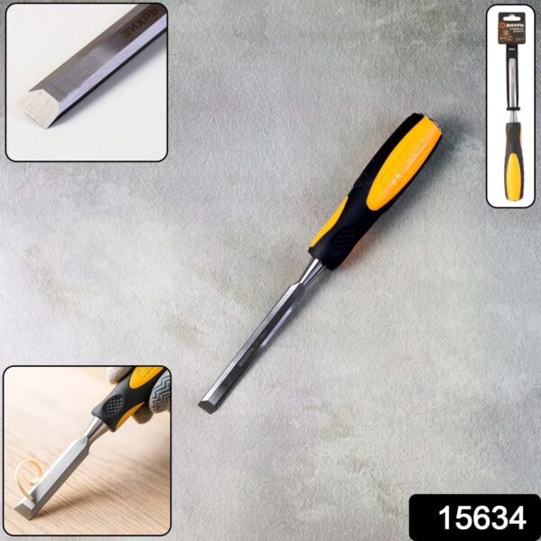 Heavy-Duty Woodworking Chisel with Ergonomic Handle (12mm / 1 Pc)