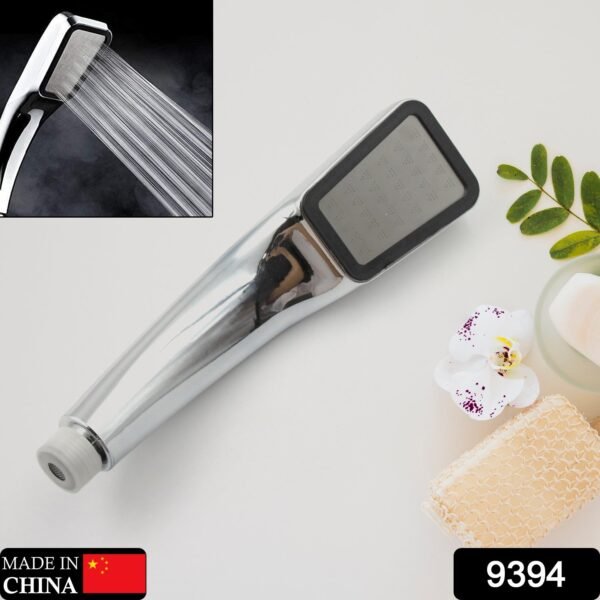 High Pressure Shower Head 300 Holes Handheld Powerful Booster Spray  for Bathroom