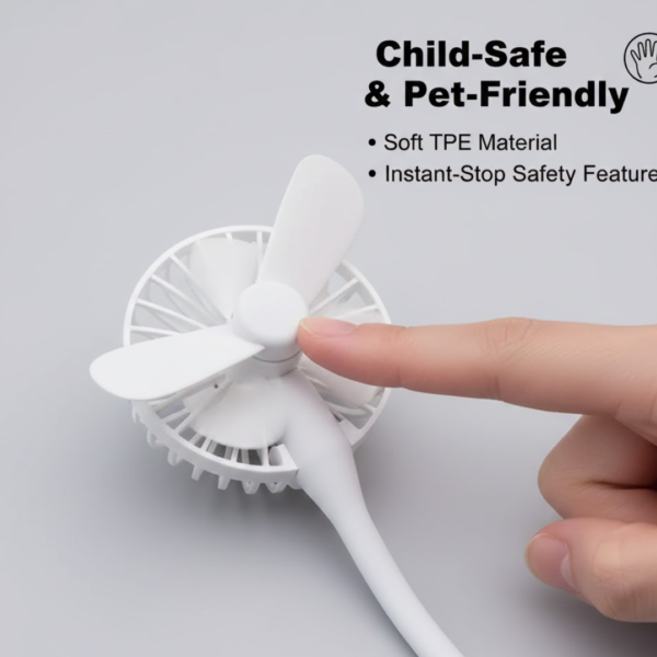 12304.png Portable Mini USB Fan, USB Ligh & USB 3 HUB / Port Combo