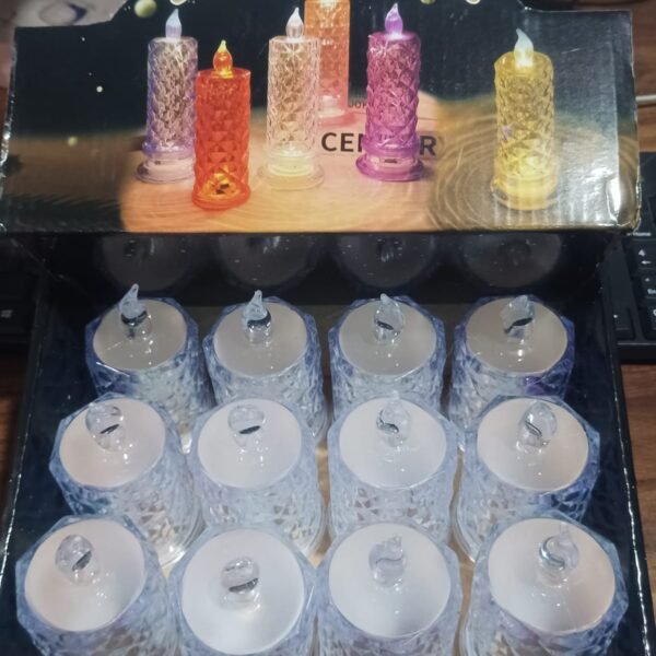 Festive Lighting for Any Occasion: 12 Pack LED Tealight Candles, Diwali
