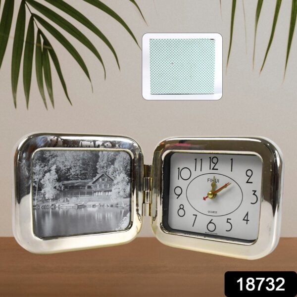 126_823cea66-fb26-45e6-bce7-f884b8e9ccfd.jpg Plastic Foldable Desk Clock (1 Pc / With Box)