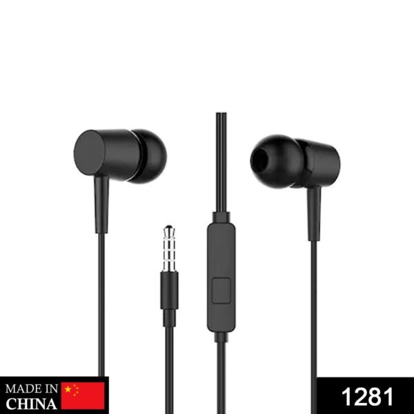 1281.jpg Headphone Isolating stereo headphones with Hands-free Control