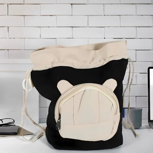 12848_casual_handbag_1pc.jpg Women's Casual Canvas Handbag Fashion Personality Bag Travel Bag