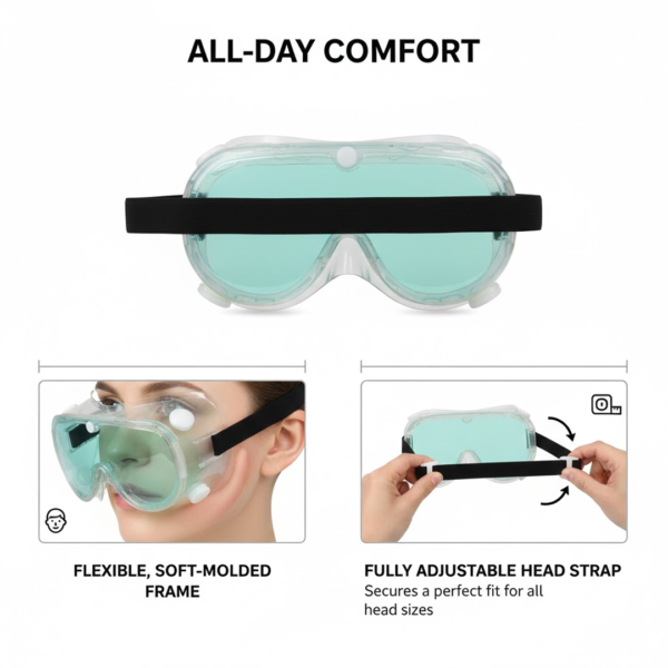 12901.png Eye Safety Goggles, Technic Safety Goggles Protection (1 Pc)