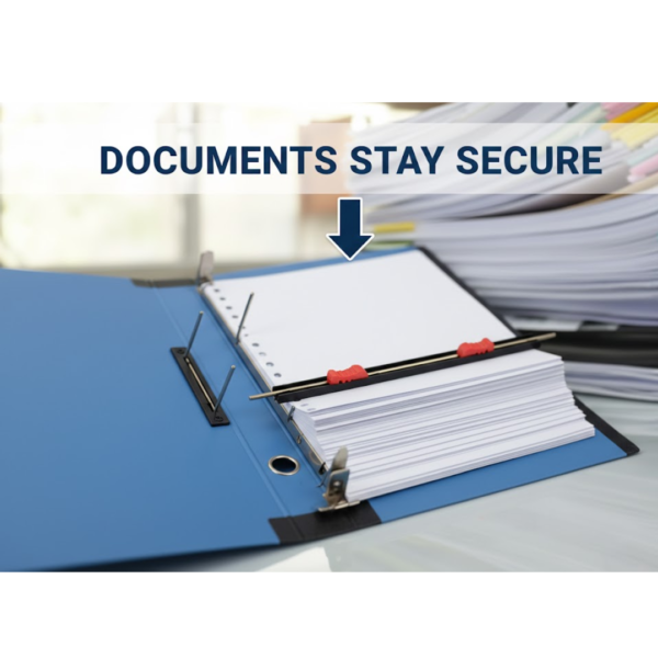 12931.png Standard File Plastic Clip – A4 Paper Holder (33×26 cm / 4 Pc)