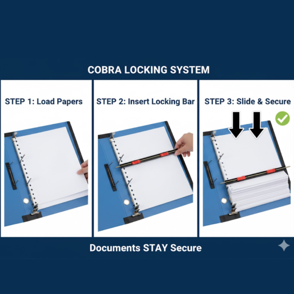 12935_1.png Standard File Plastic Clip – A4 Paper Holder (33×26 cm / 4 Pc)