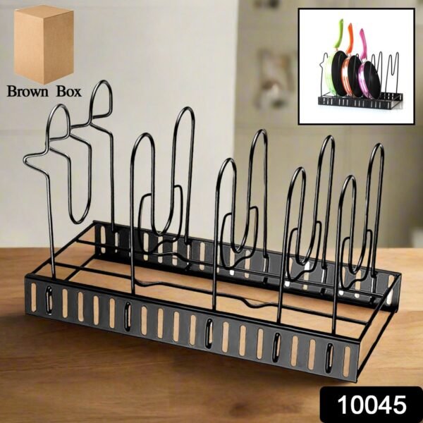 12_112674bf-6423-4938-9bf9-ca39ea3e6bea.jpg Multipurpose Pan & Pot Organizer Rack (1 Pc)