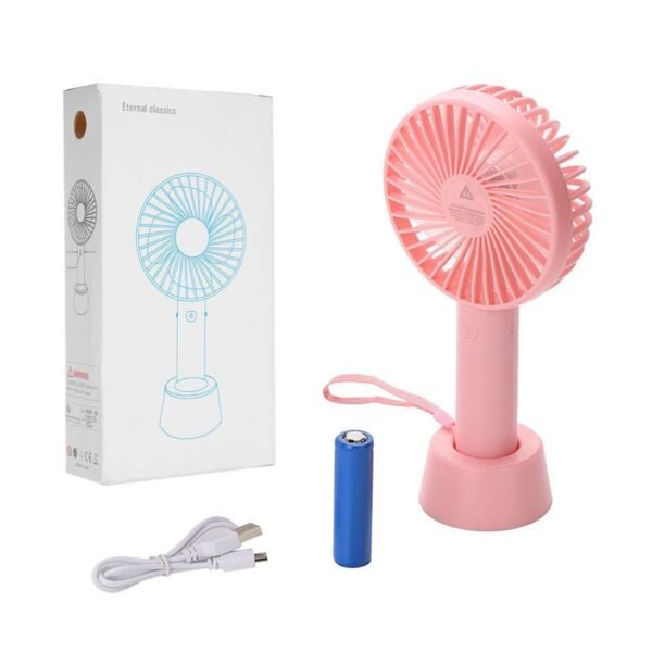Portable Handheld Fan (Battery Not Include)