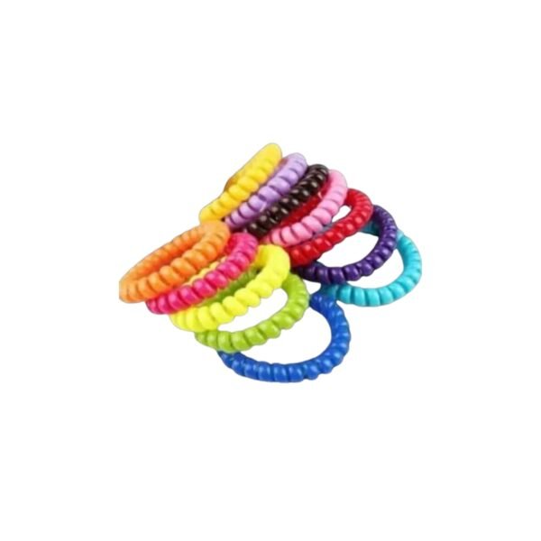 13342.jpg Telephone Wire Hair bands Pack of 100 Pcs, Hair accessories