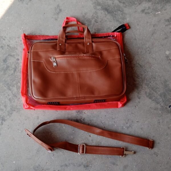 13420ef9-4608-4920-85cf-4155c6a1e845.jpg Multipurpose Bag, Shoulder Side Bag Office Laptop Faux Leather Executive Formal Laptop & MacBook Messenger / Office / Travel / Business / Shoulder / Hand / Sling Bag for Men Women with Multiple compartments