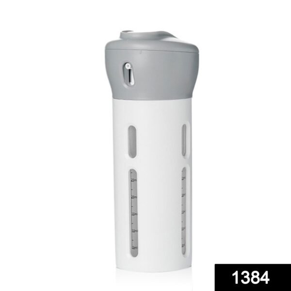 13841.jpg 4 in 1 Travel Dispenser Bottle Set Travel Refillable Cosmetic Containers Set