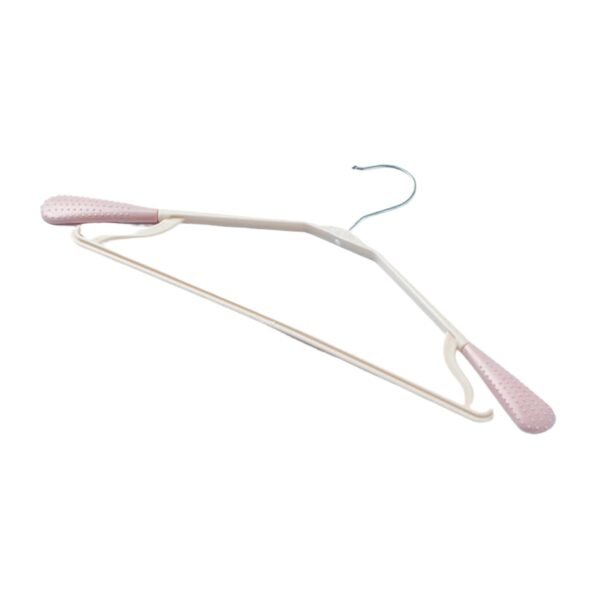 13864.jpg PP Cloth Hanger Set of 1 with Zinc Plated Steel Hook (1 Pc)