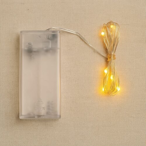 Multicolor 2AA Battery Powered, Copper Wire String Fairy Lights with 30 LEDs