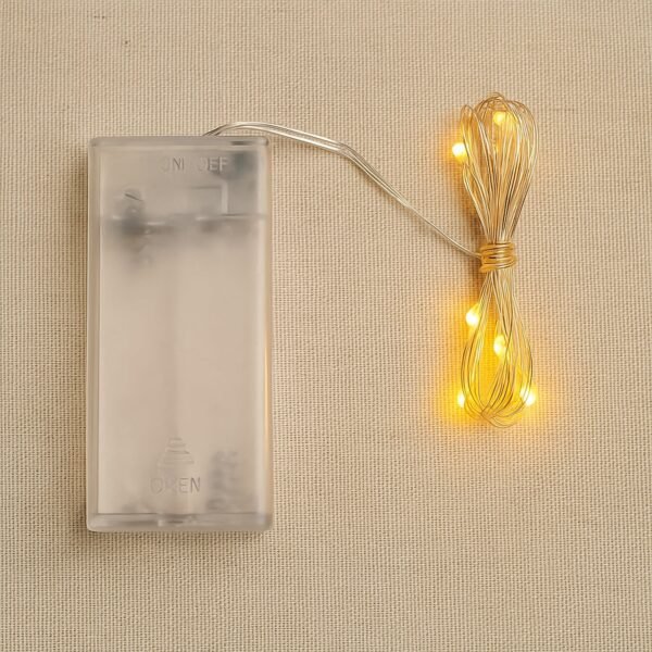 Multicolor 2AA Battery Powered, Copper Wire String Fairy Lights with 30 LEDs