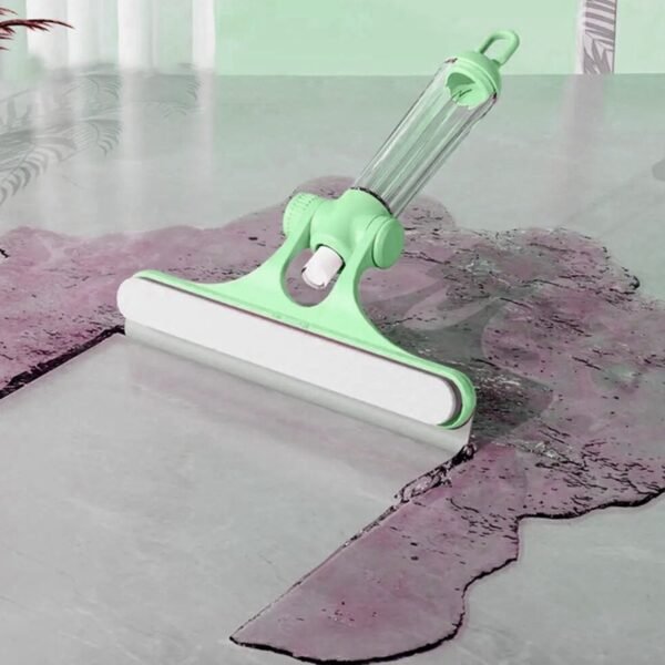 13_3042aca6-cbff-41f2-8936-b00291fb21f1.jpg 4 in 1 Multifunctional Glass Scraper, Window Glass Wiper with Watering Can, Silicon Cleaning Squeegee with Two Brush Heads, Practical Squeegee for Shower Doors, Windows, Tiles and Car Glass