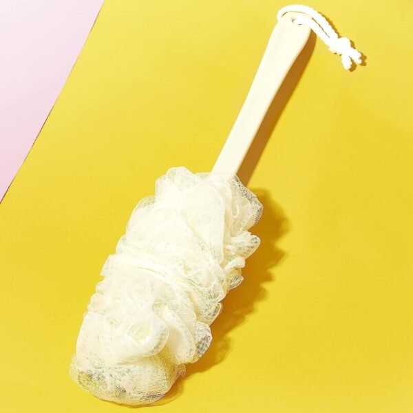 Loofah Back Scrubber with Long Handle for Shower & Bath Cleaning