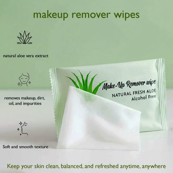 14048_makeup_remover_wipes_pack_of_10.jpg Premium Natural Aloe Makeup Remover Wipes (Pack of 10 Pc)