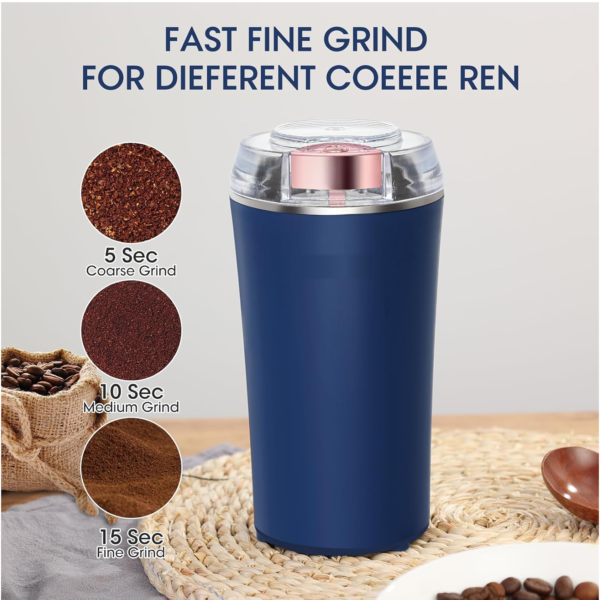 14623.png Portable 4-Blade Mini Grinder & Blender for Home & Office