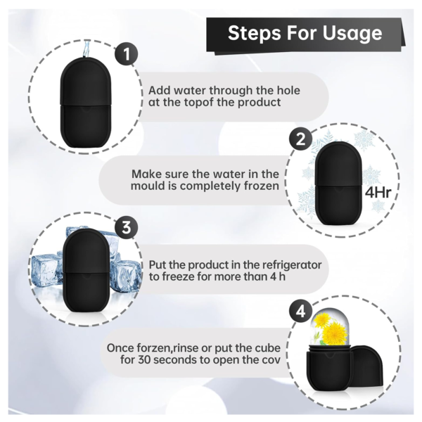 Beauty Ice Roller for Face & Eye Massager (Reusable, Loose)