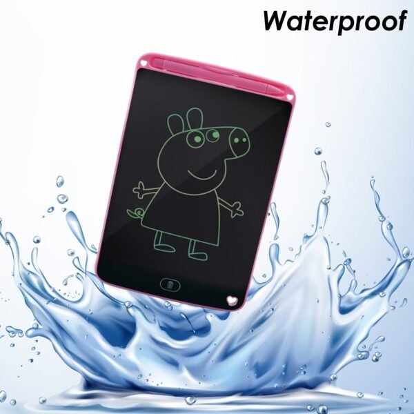 Portable 8.5" LCD Writing Tablet Pad for Writing & Drawing (Multi-Color Ink)