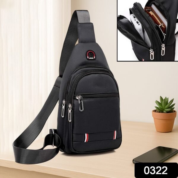 1470322-417Pc-DD_12859-1-Av-Sv.jpg Multipurpose Crossbody Chest Bag for with USB Charging Port