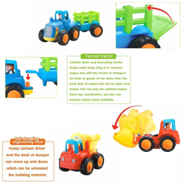 14712.png Funwoods Construction Vehicle Toy Set for Kids – (4 Pc)