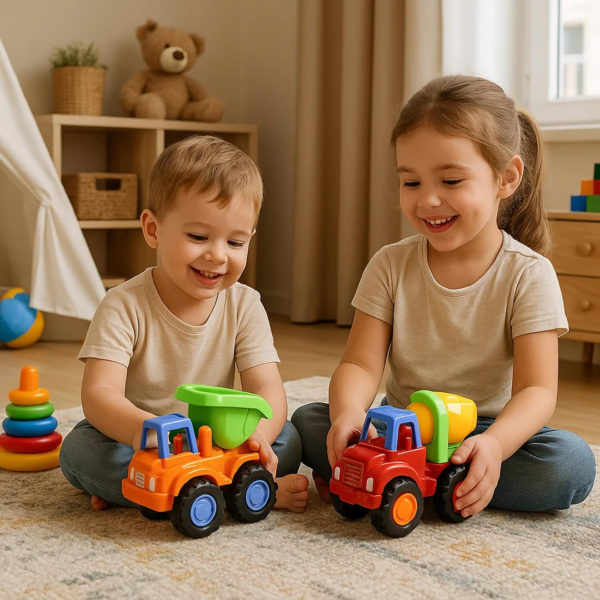 14713.png Funwoods Construction Vehicle Toy Set for Kids – (4 Pc)