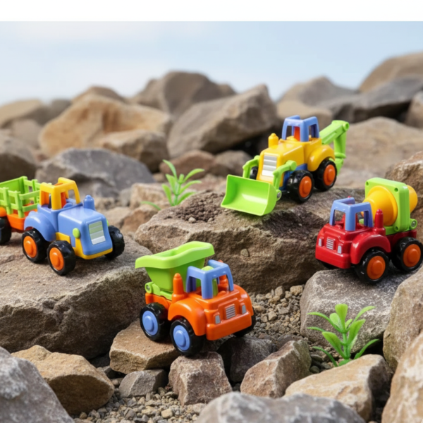 14716.png Funwoods Construction Vehicle Toy Set for Kids – (4 Pc)