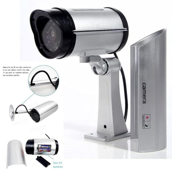 148102_1d5c4856-c8f7-4257-b9ff-51903153f089.jpg Wireless Security CCTV False Outdoor Fake Dummy Piece IR Camera