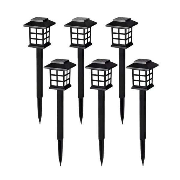 1493_big_solar_garden_light_6pc-white.jpg Big Solar Outdoor Lights, 6 Pack Waterproof Solar Pathway Lights, 10 Hrs Long-Lasting LED Landscape Lighting Solar Garden Lights, Solar Lights for Walkway Path Driveway Patio Yard & Lawn (6 Pc Set)