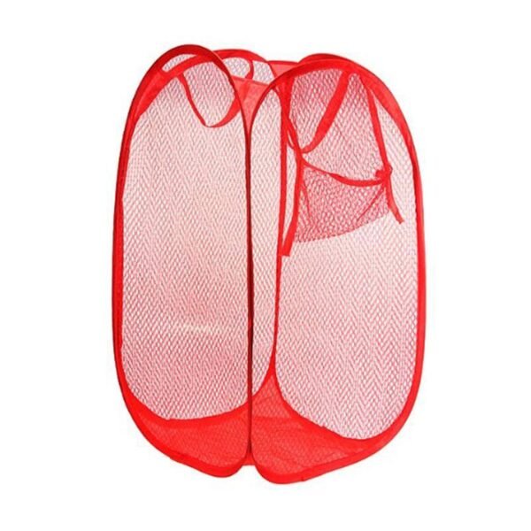 14_cba327af-fdd8-4ee3-bbb1-92dd92ecd910.jpg Laundry Hamper Mesh Fabric For Ventilation Foldable Storage Up Clothes Basket