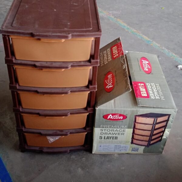 Plastic Premium Home Storage & Organization (5 Layer / 1 Pc)