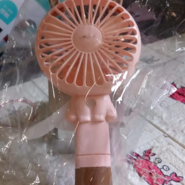 14dc9b2f-9e99-4f6e-b2c4-ab500711db2d.jpg Portable Small Fan Handheld Without Battery & USB Cable Hand Press Fan (1 Pc)