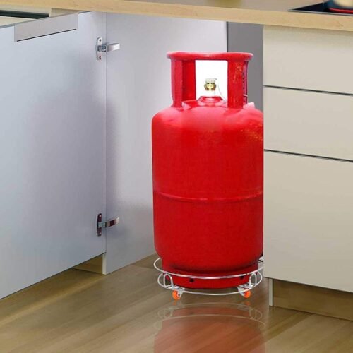1500x1500_4.jpg Stainless Steel Gas Cylinder Trolley Wheels LPG Cylinder Roller Stand Movable Trolley