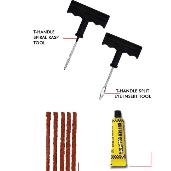 Puncture Repair Kit Tubeless Tyre Full Set