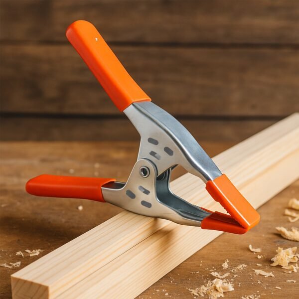 15161_metal_spring_clamp_6inch.jpg 6 Inch Spring Clamps, Heavy Duty Spring Metal Spring Clamps (1 Pc)