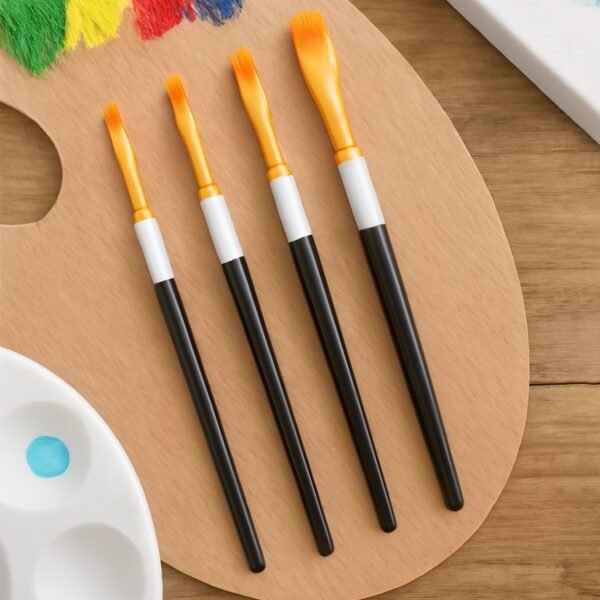 15181_premium_paint_brushes_set_4pc.jpg Premium Paint Brushes, Watercolor Acrylic Paint Brushes (4 Pcs Set)