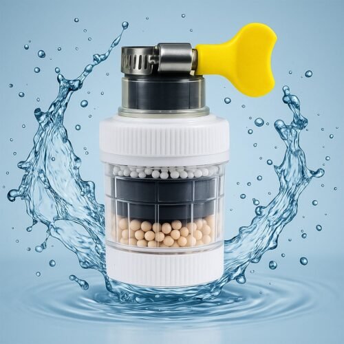 1521_alkaline_faucet_water_purifier.jpg Kitchen Faucet Water Filter Tap Purifier - 4 Layer Activated Carbon for Clean Water