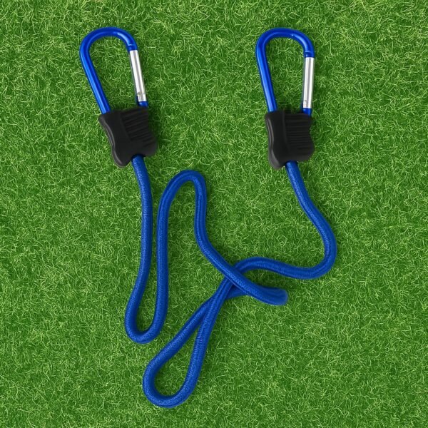 15264_luggage_strap_with_hook.jpg Carabiner Bungee Cord with Hook for Luggage & Bags (1 Pc / Mix Color)
