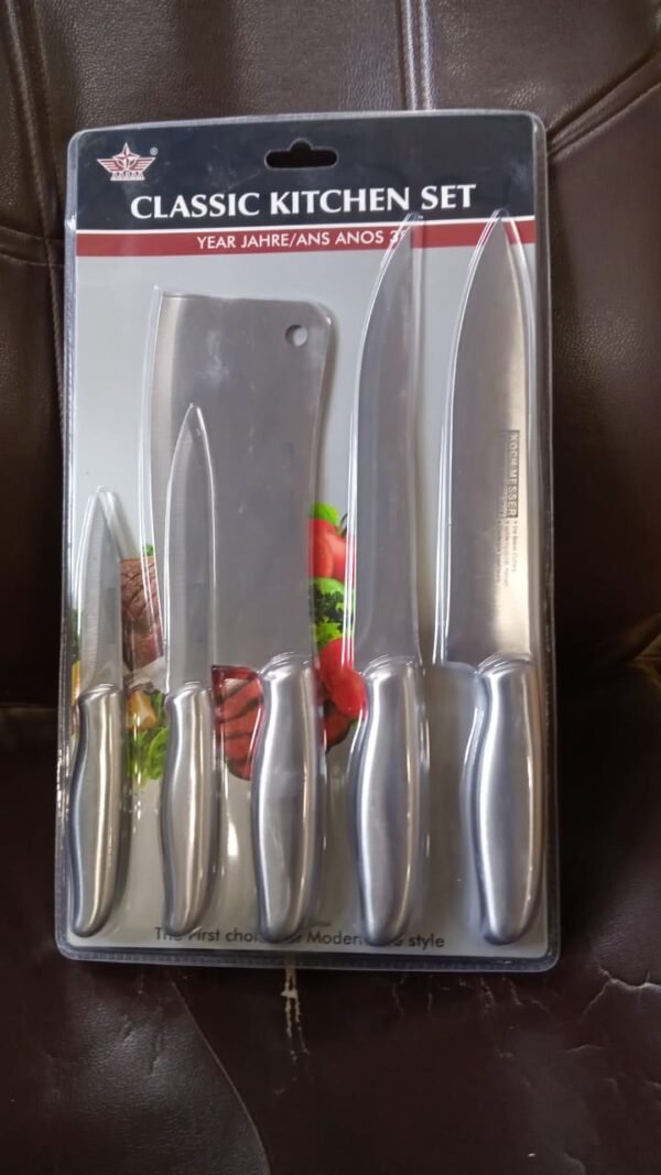 1552f7d8-52d0-4f39-9d1b-368c75690d55.jpg Big Size Professional Sharp Durable Quality Pack of 5 Kitchen Knives Set (5 Pc Set)