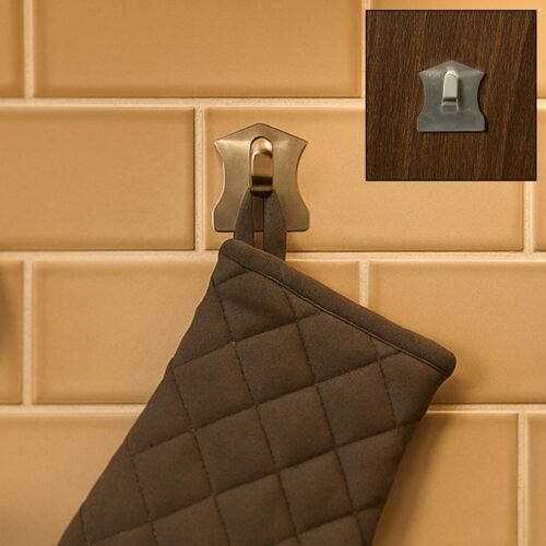 15727_4pc_temple_shape_hooks_be85a407-b5f8-40a6-bc81-bf6cebc89d45.jpg Self-Adhesive Stainless Hooks – Waterproof for Robes, Coats & Towels