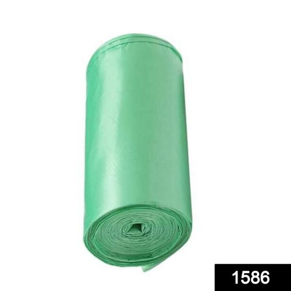 1586SKUCODE.jpg Bio-degradable Eco-Friendly Garbage Bags Rolls (24x32 inch, 1 Pc, Mix Color)