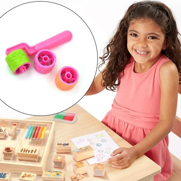 Roller Stamp – Fun for Kids and Children for Household Play Purposes