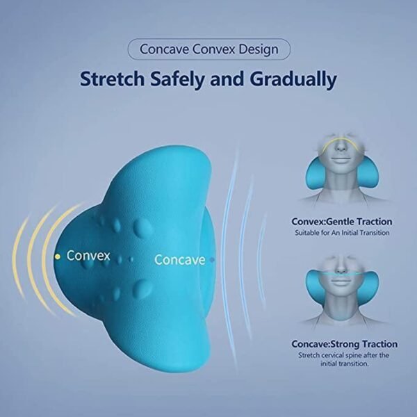 Neck Relaxer Cervical Pillow Neck Shoulder Pain Relief Acupressure Massage