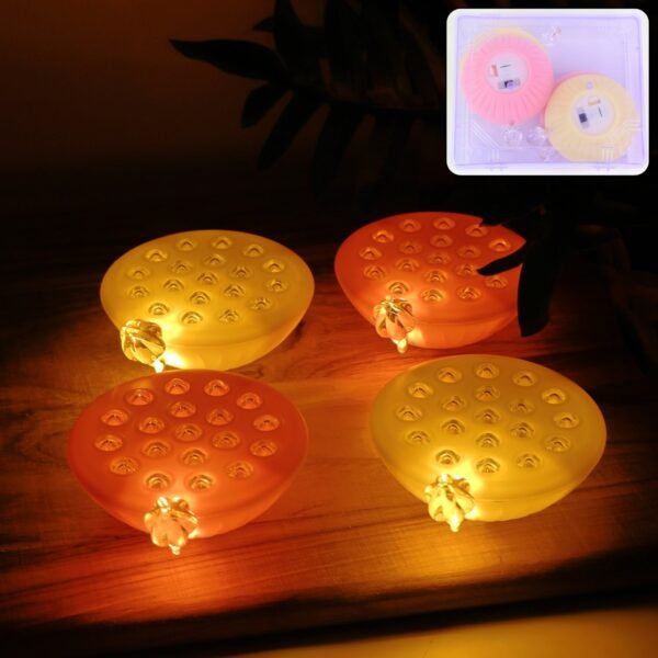 15_light2.jpg Set of 4 Lotus Canopy LED Decorative Lamps