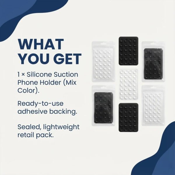 16.jpg Suction Phone Case / Holder Mount (1 Pc / Mix Color)