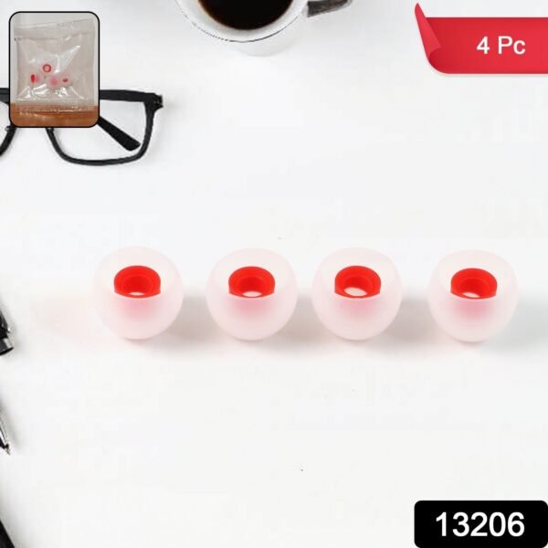 Premium Silicone Earbud Tips - (4 Pc / Set)